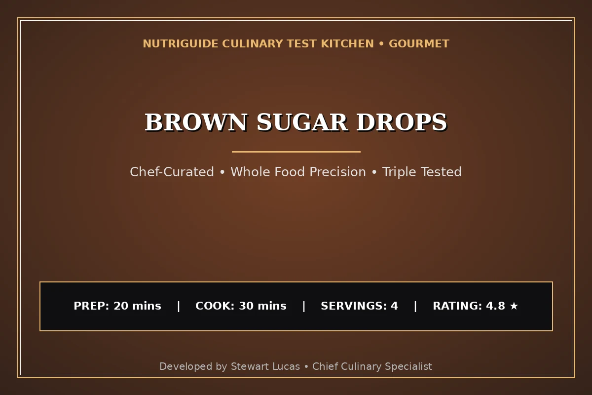 Brown Sugar Drops