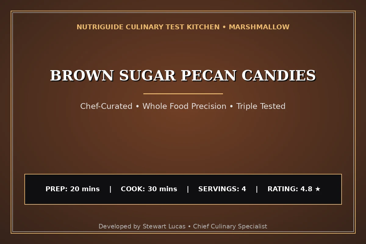 Brown Sugar Pecan Candies