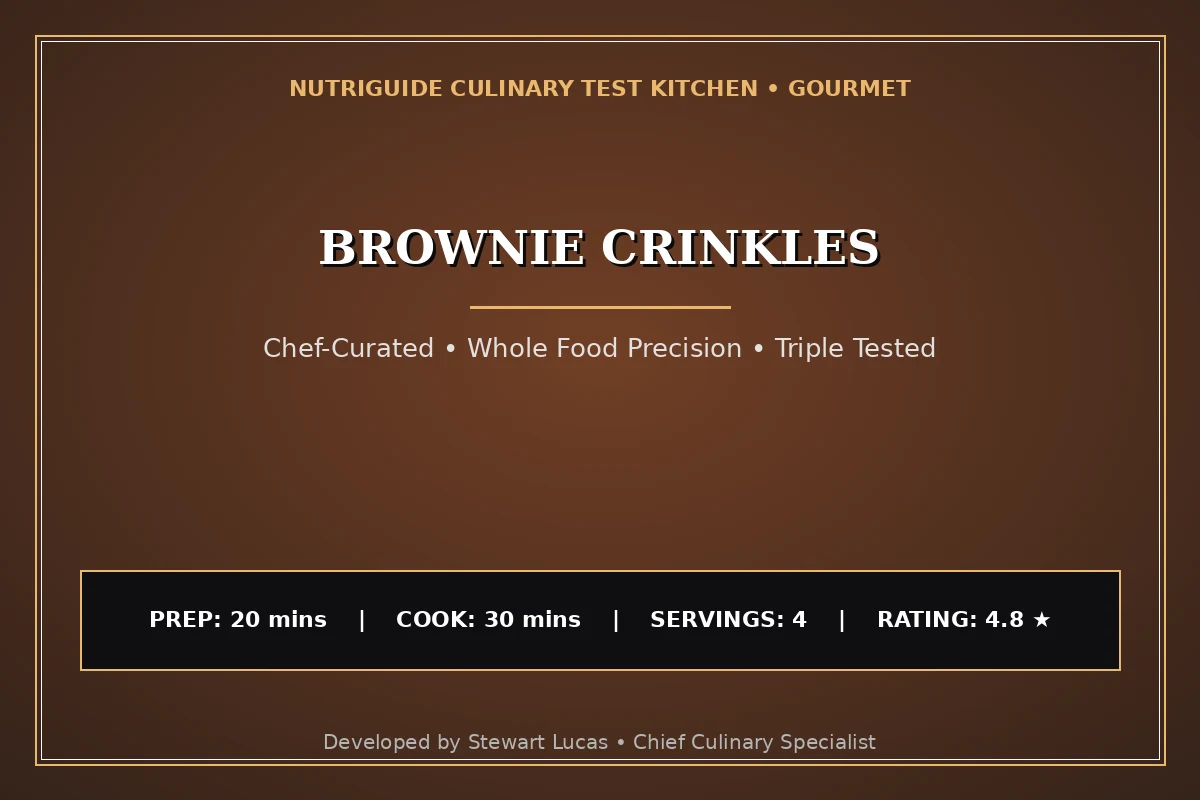 Brownie Crinkles