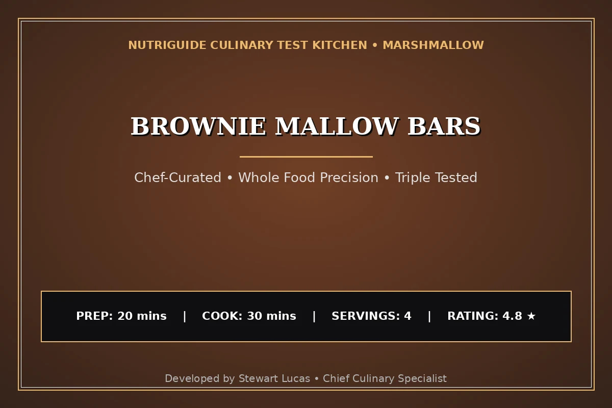 Brownie Mallow Bars