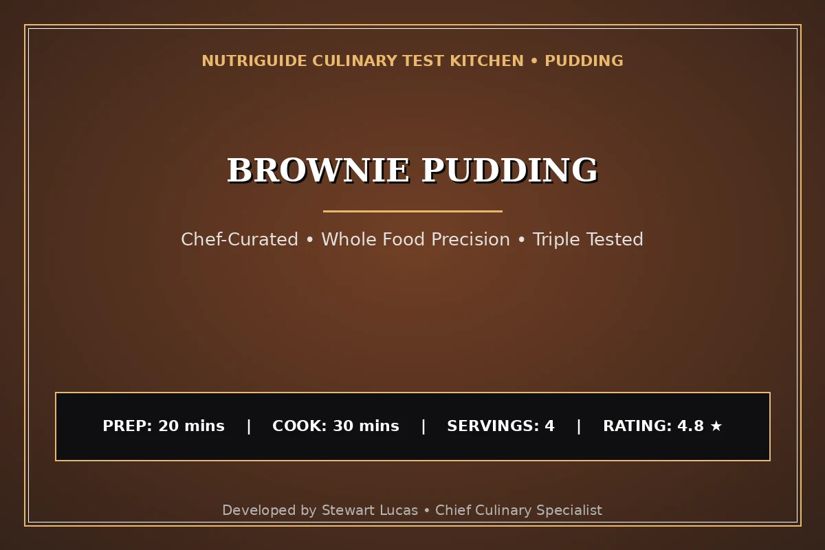 Brownie Pudding