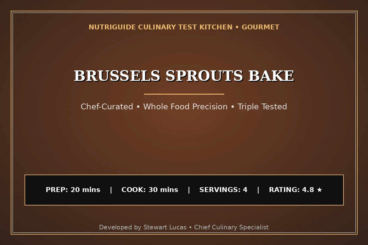Brussels Sprouts Bake