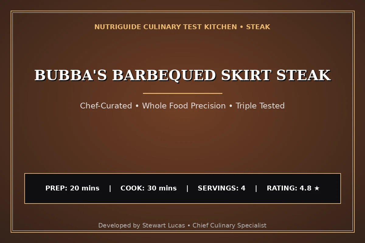 Bubba'S Barbequed Skirt Steak