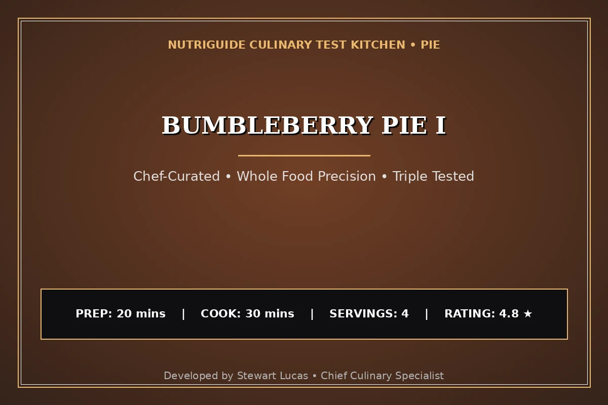 Bumbleberry Pie I