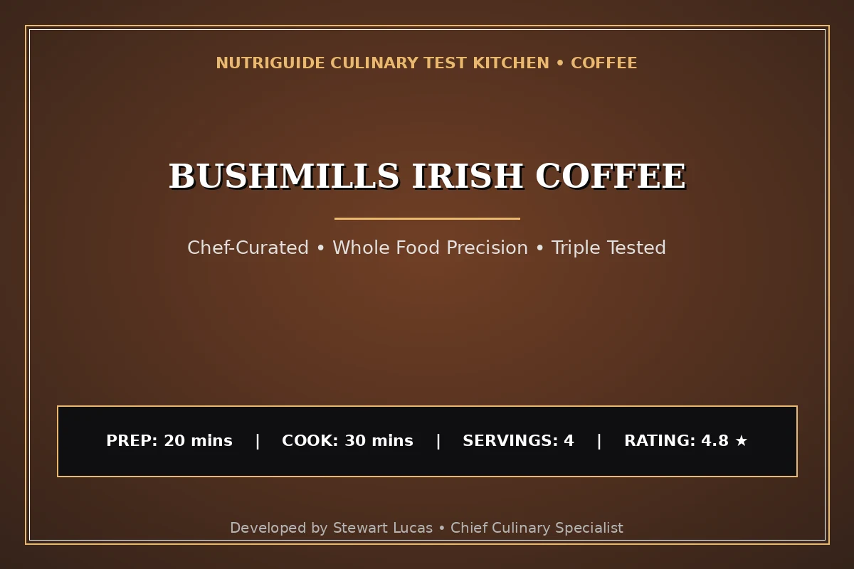 Bushmills Irish Coffee