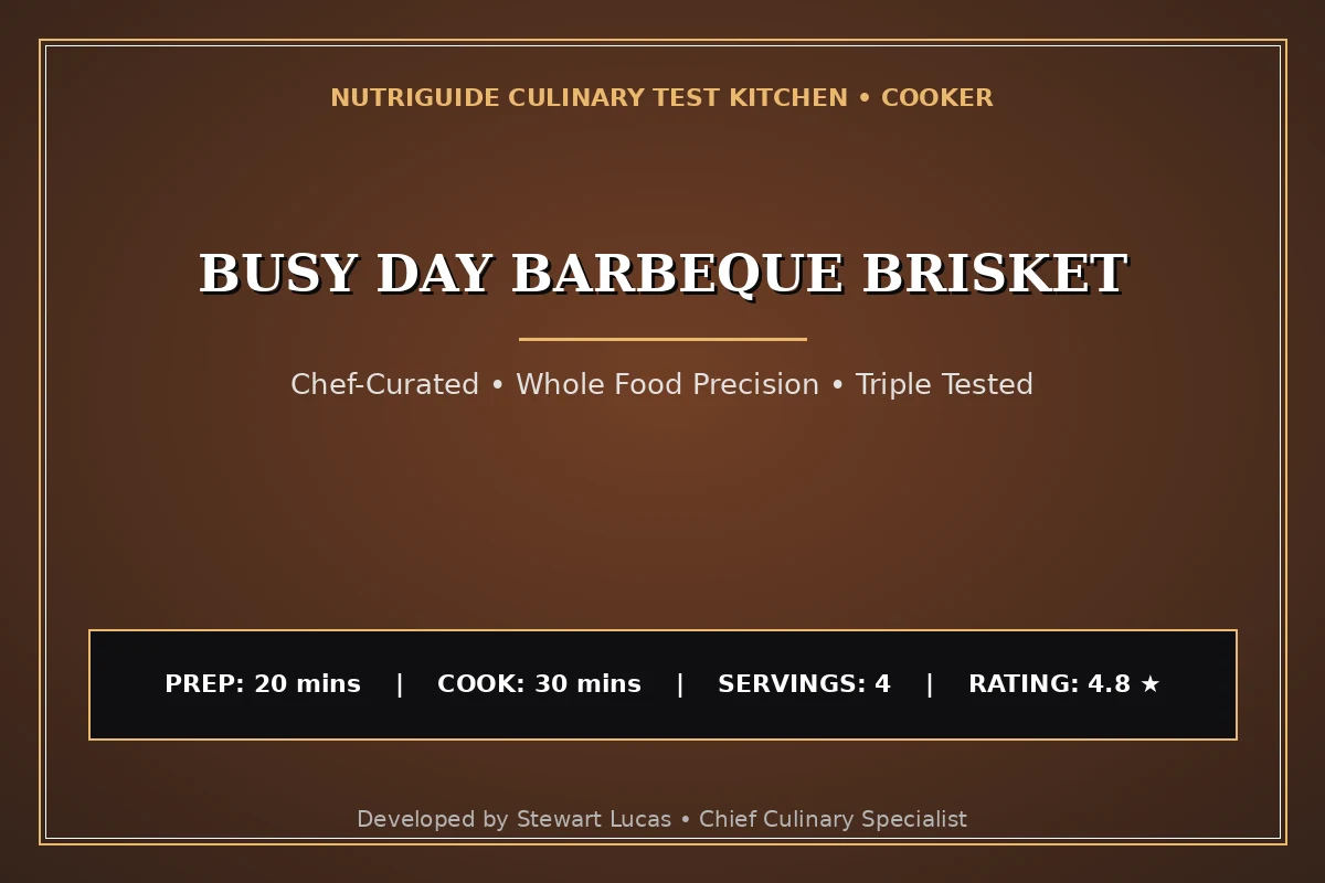 Busy Day Barbeque Brisket