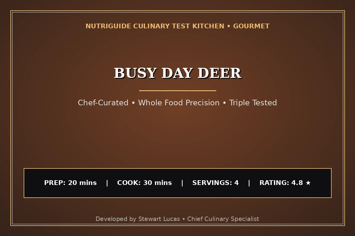 Busy Day Deer