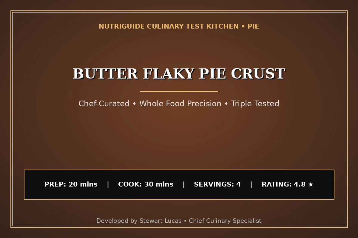 Butter Flaky Pie Crust