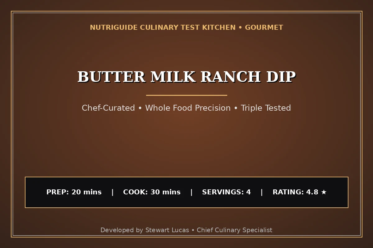 Butter Milk Ranch Dip