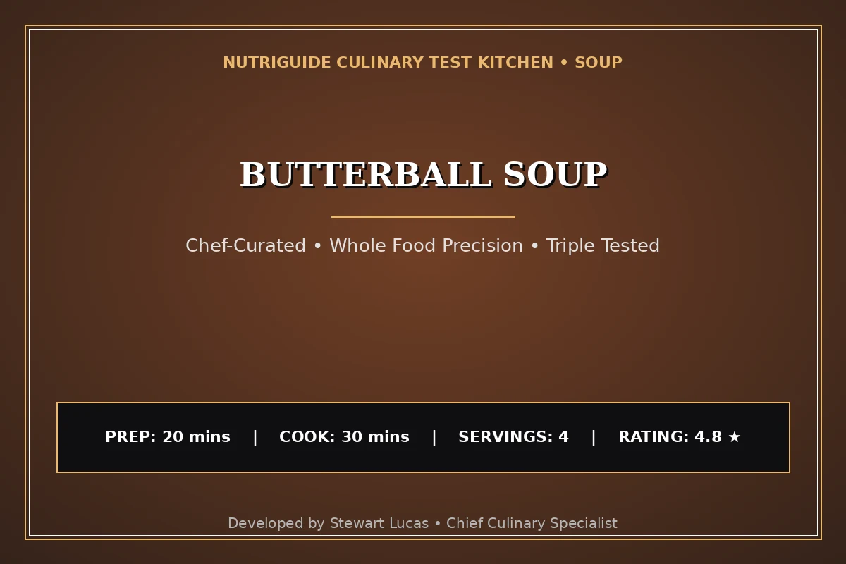 Butterball Soup