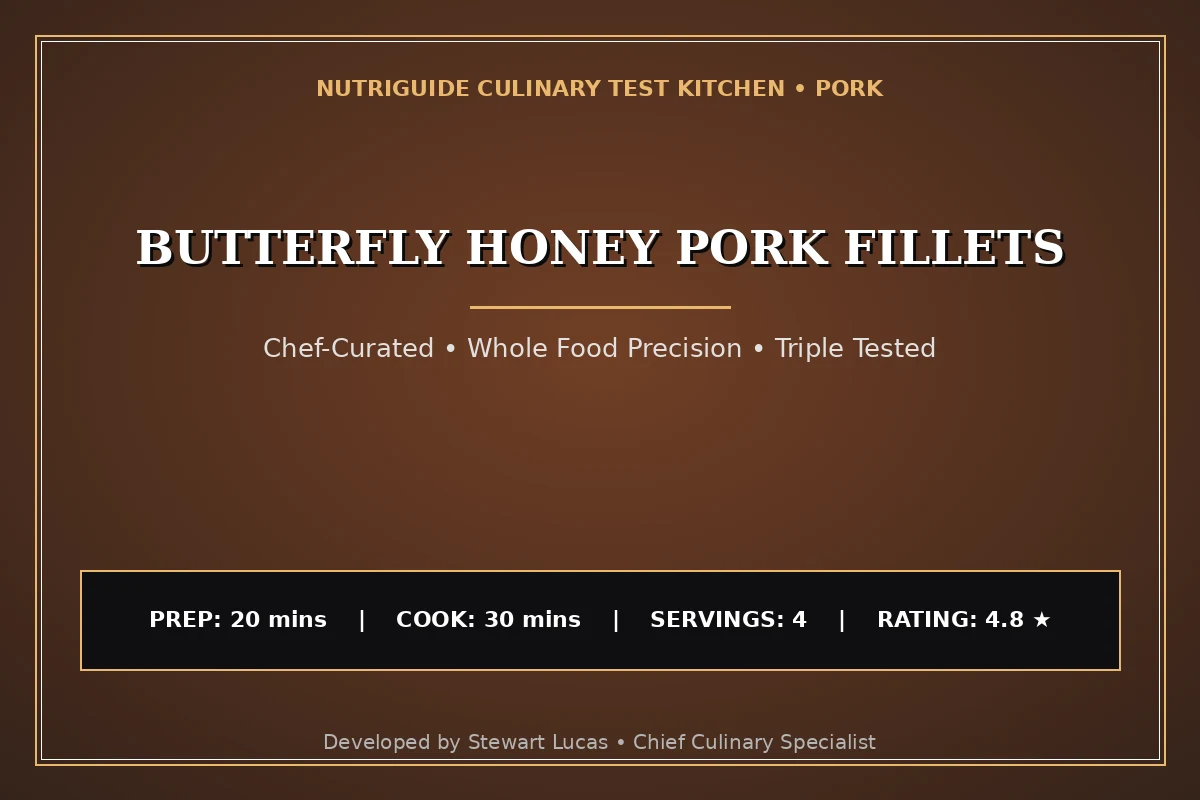 Butterfly Honey Pork Fillets
