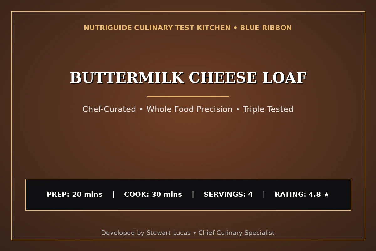 Buttermilk Cheese Loaf