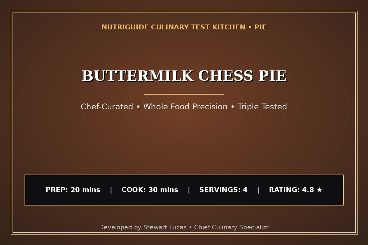 Buttermilk Chess Pie