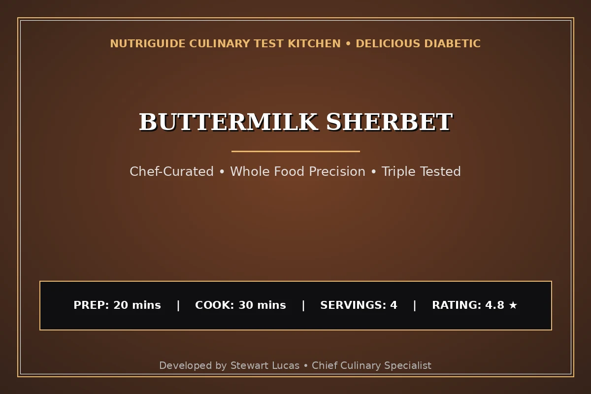 Buttermilk Sherbet