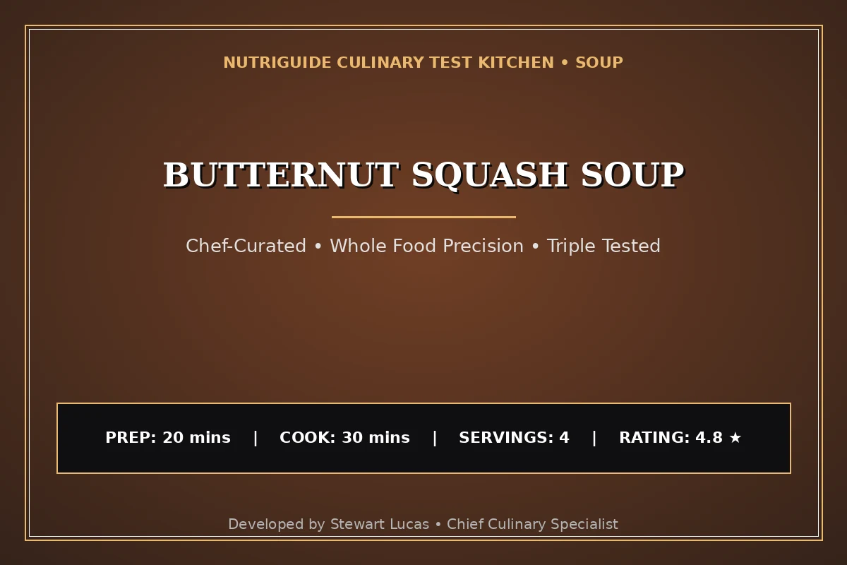 Butternut Squash Soup