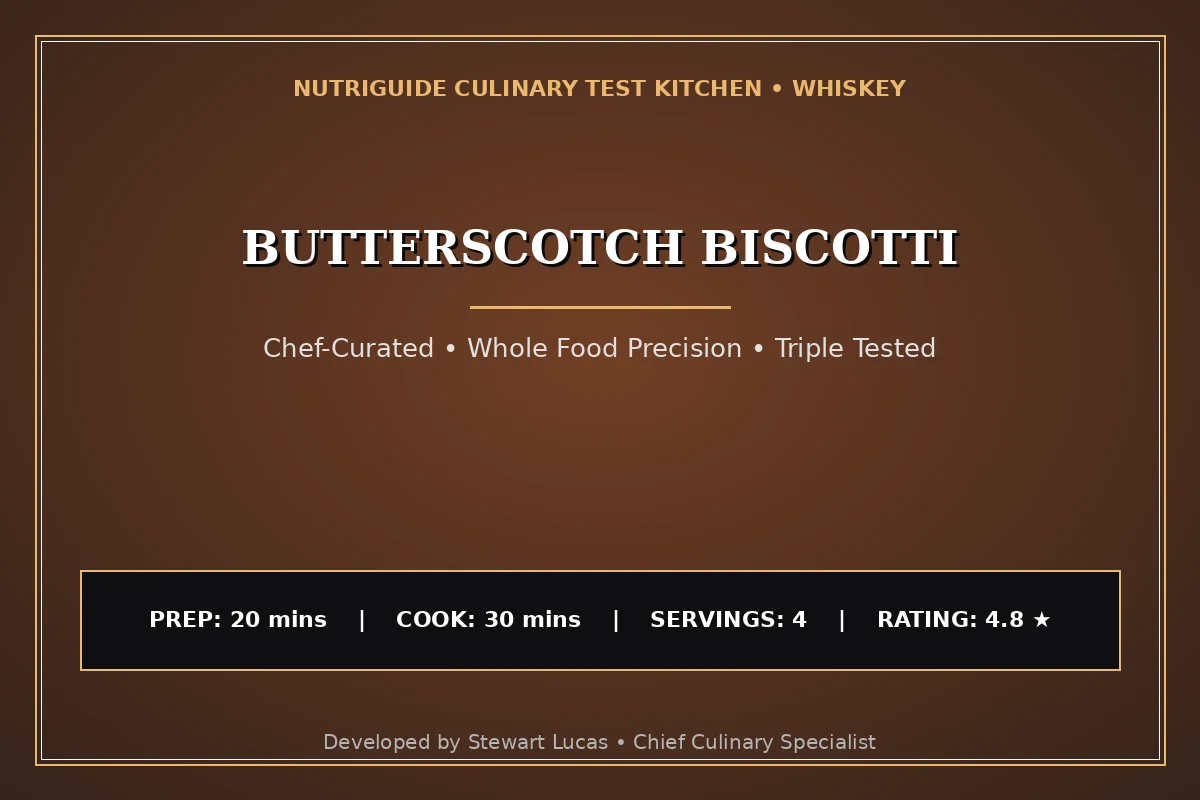 Butterscotch Biscotti