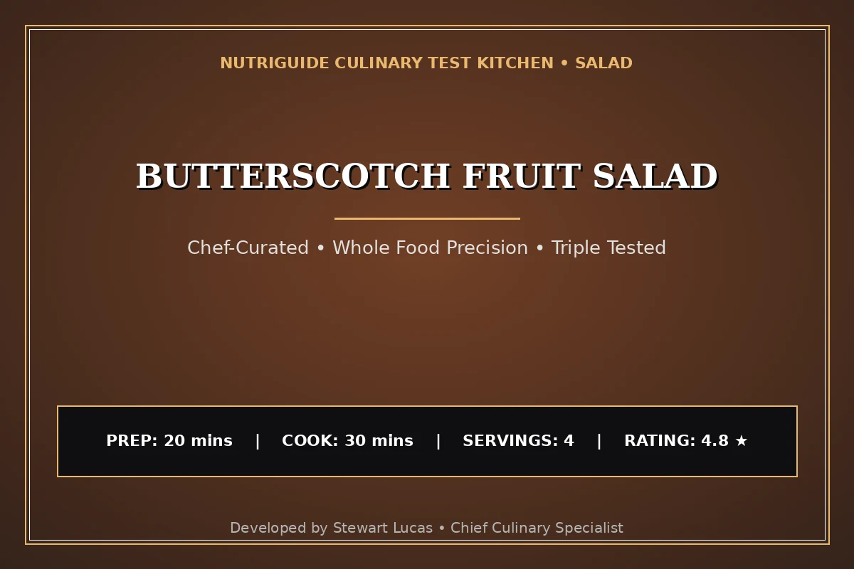 Butterscotch Fruit Salad