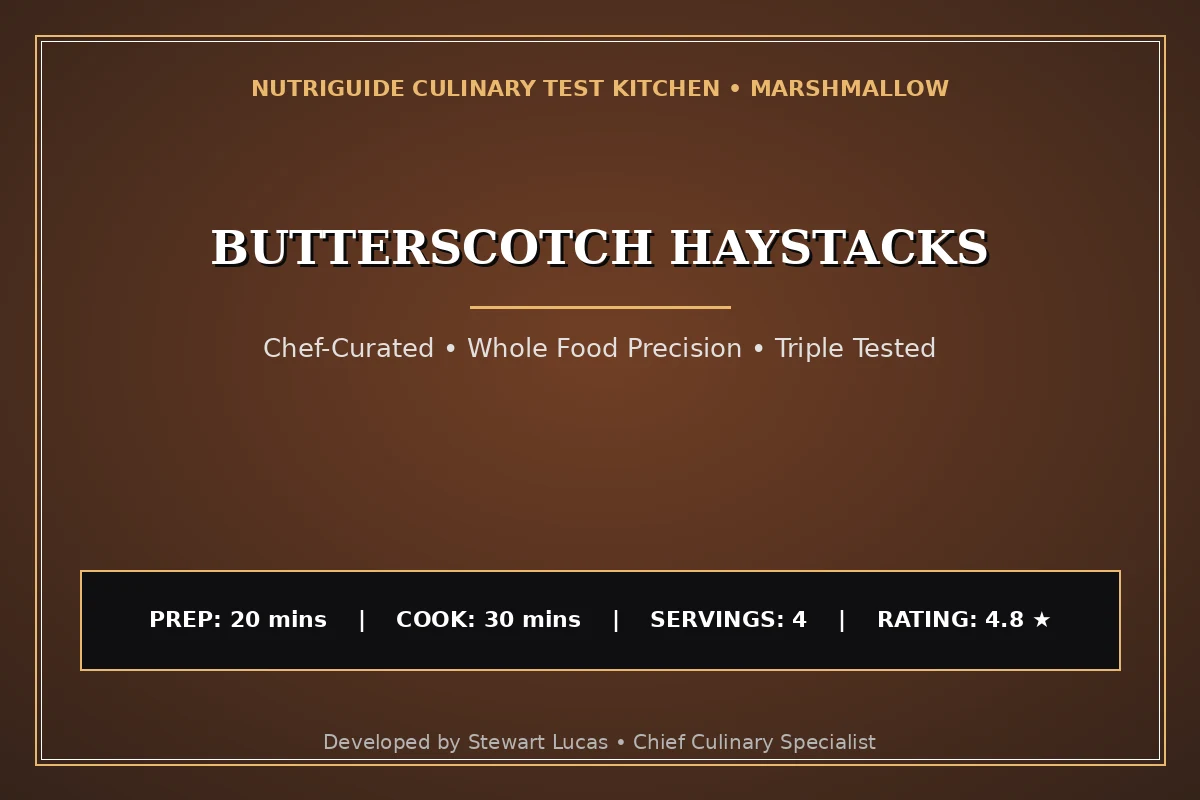 Butterscotch Haystacks