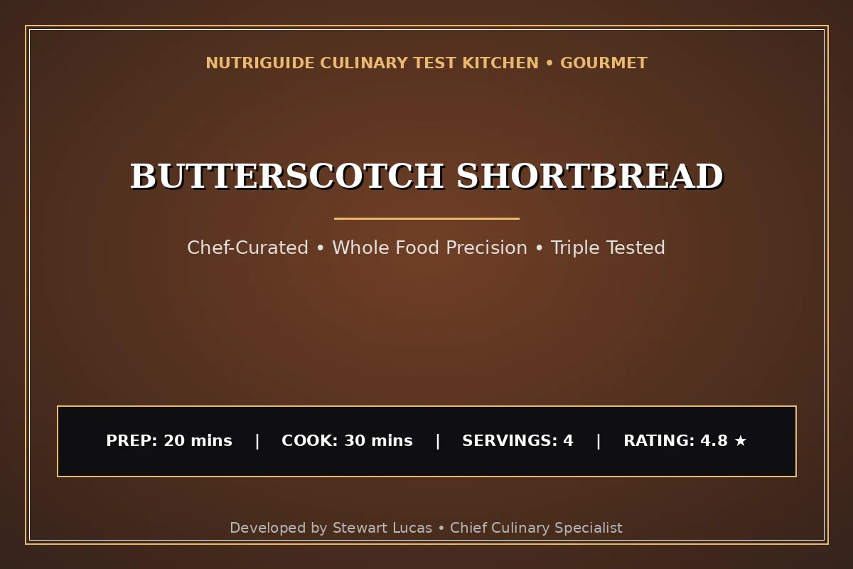 Butterscotch Shortbread