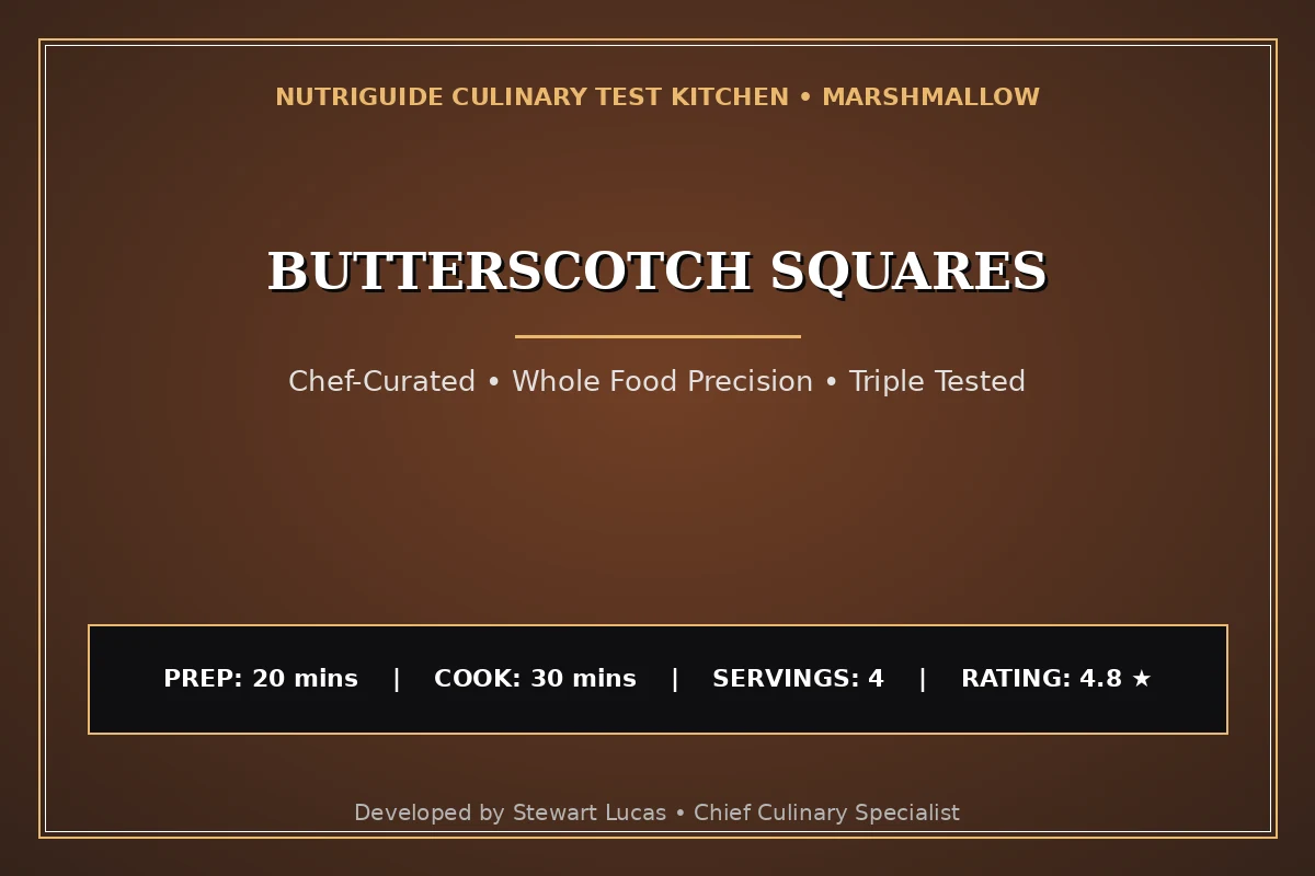 Butterscotch Squares