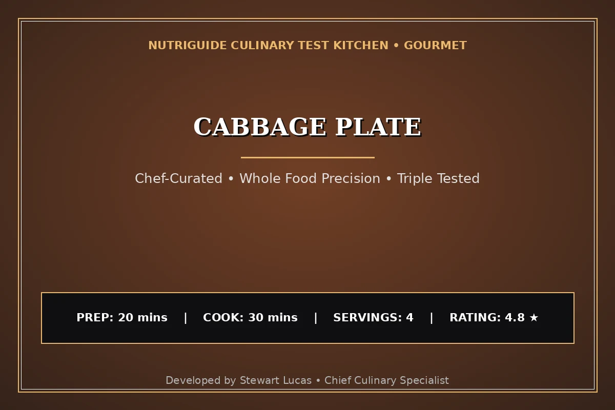 Cabbage Plate
