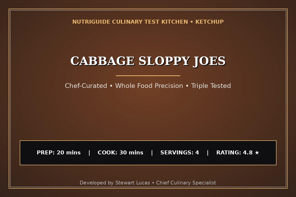 Cabbage Sloppy Joes