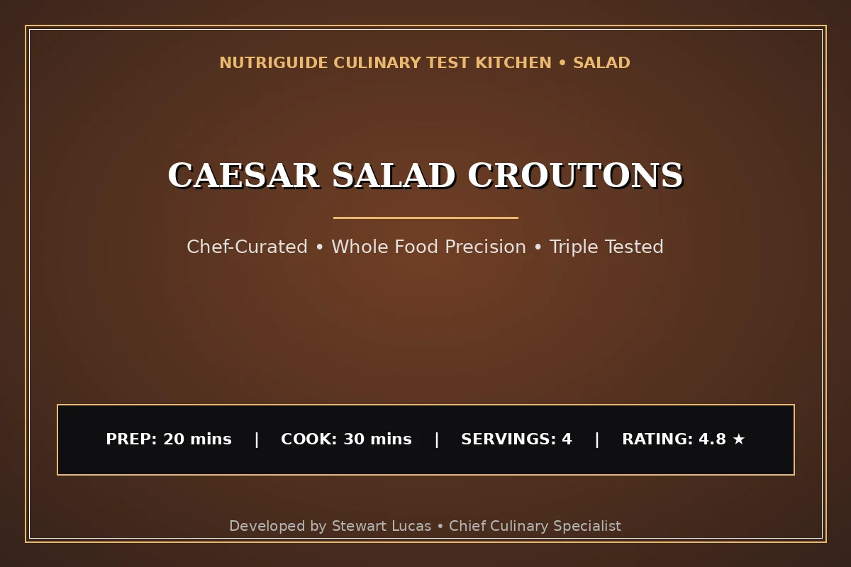 Caesar Salad Croutons