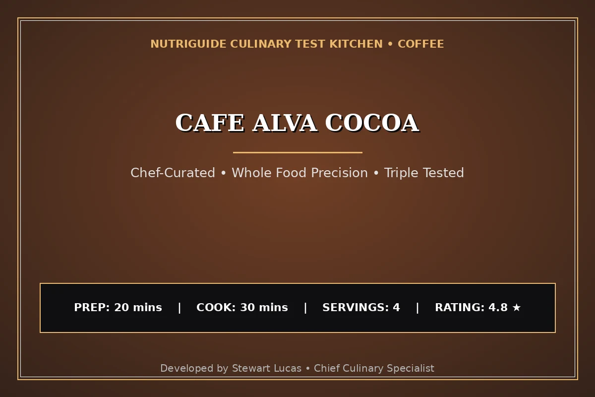 Cafe Alva Cocoa