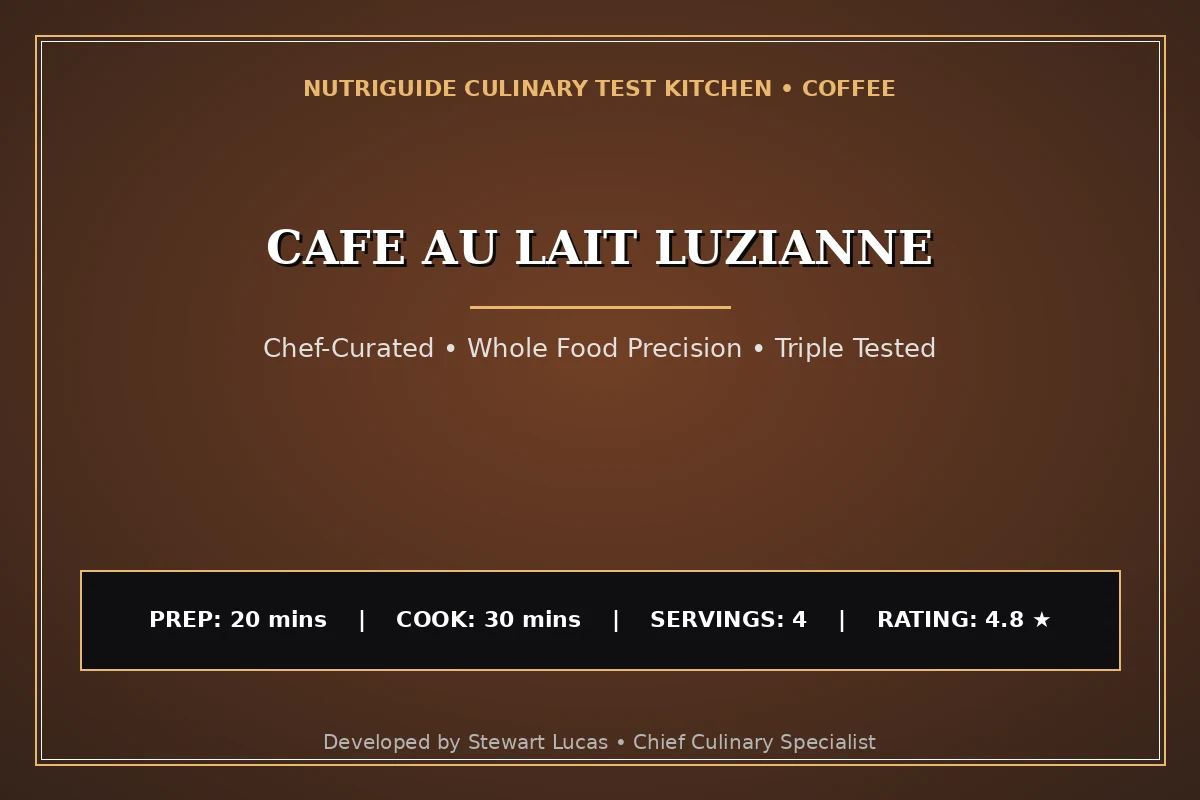 Cafe Au Lait Luzianne