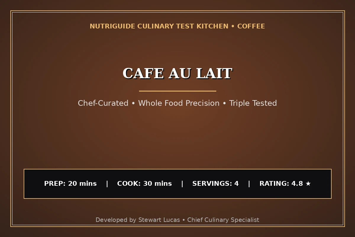 Cafe Au Lait