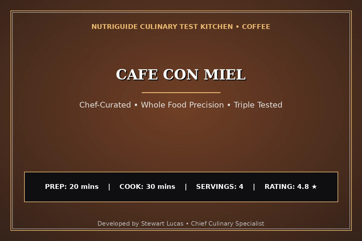 Cafe Con Miel