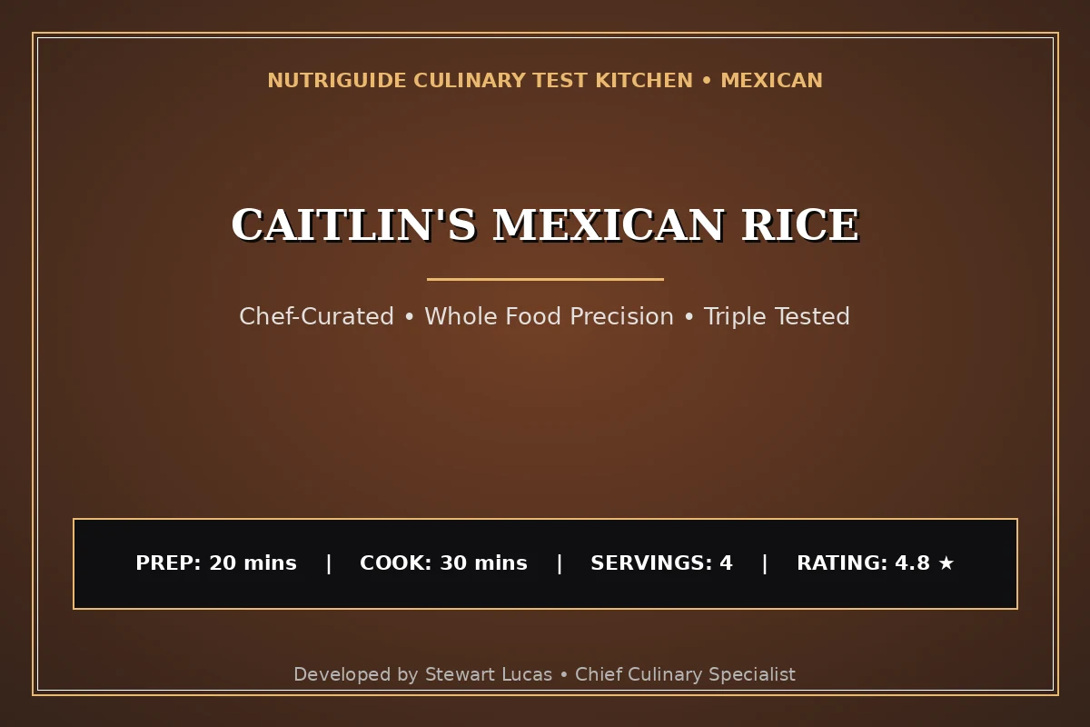 Caitlin'S Mexican Rice