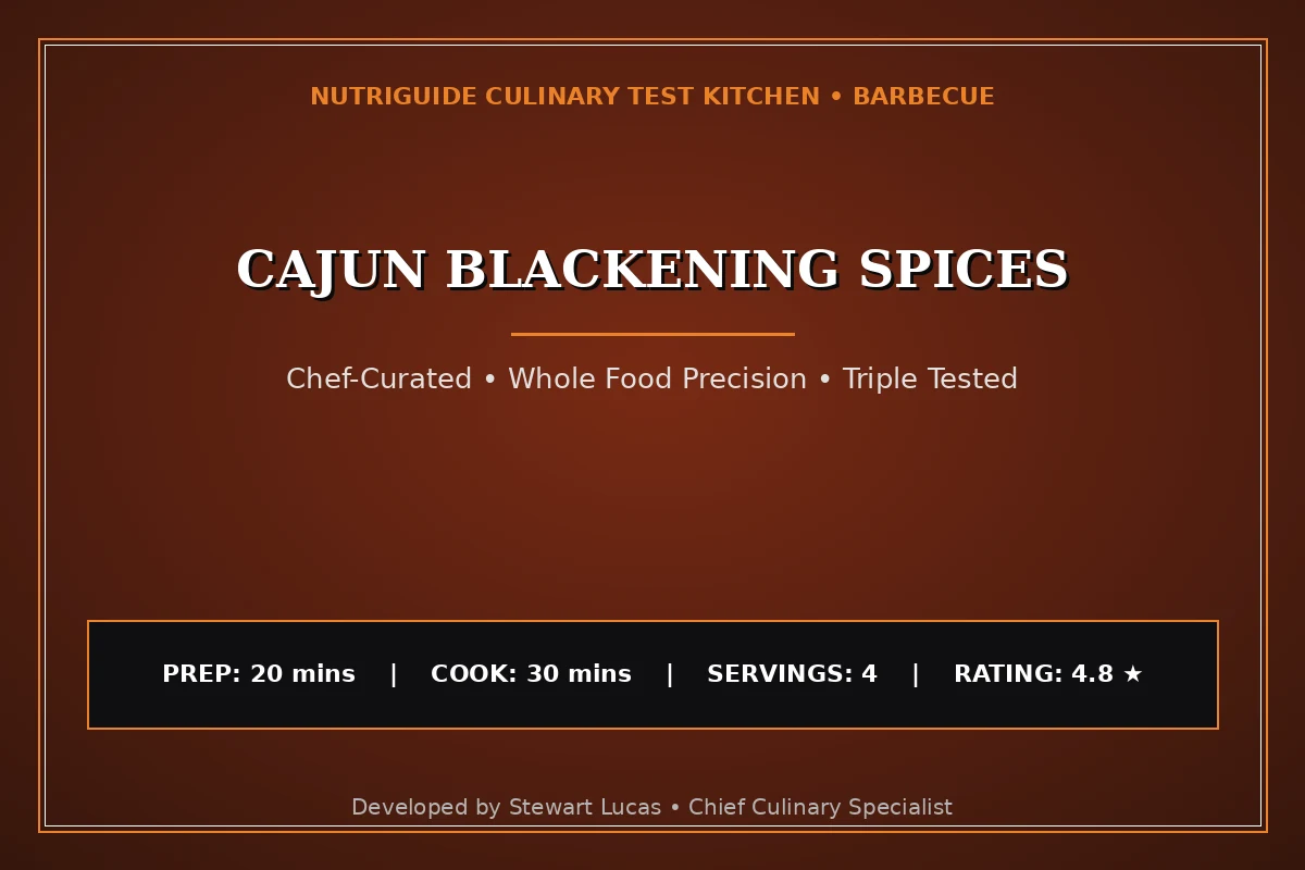 Cajun Blackening Spices