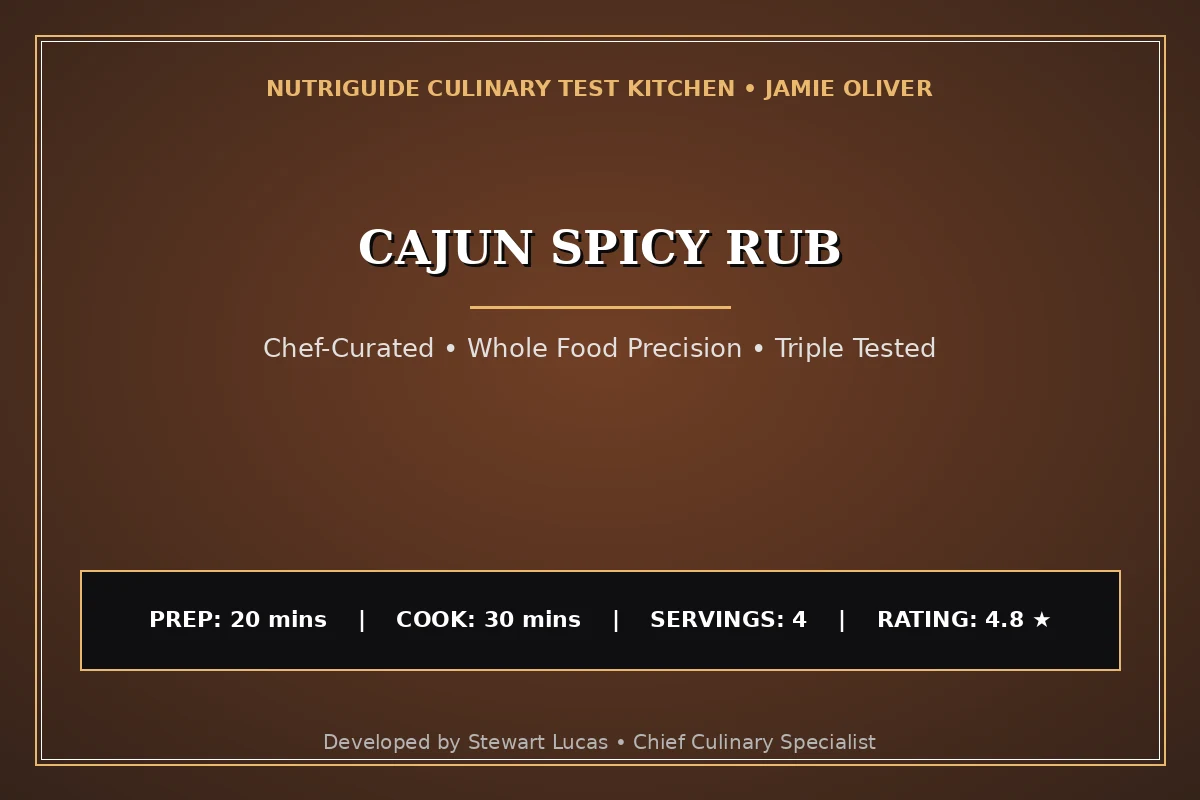 Cajun Spicy Rub