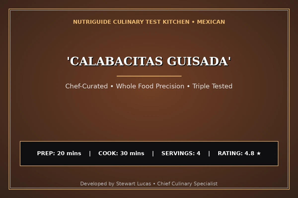 'Calabacitas Guisada'