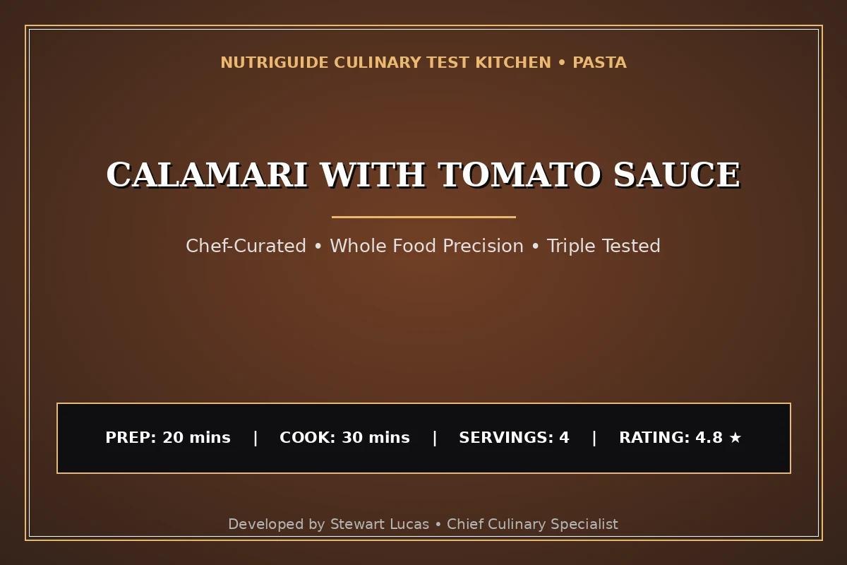 Calamari With Tomato Sauce