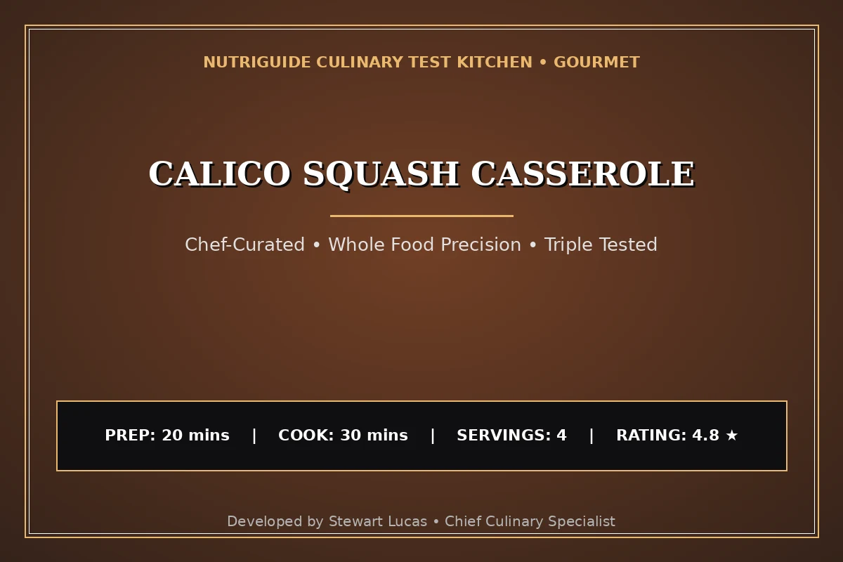 Calico Squash Casserole