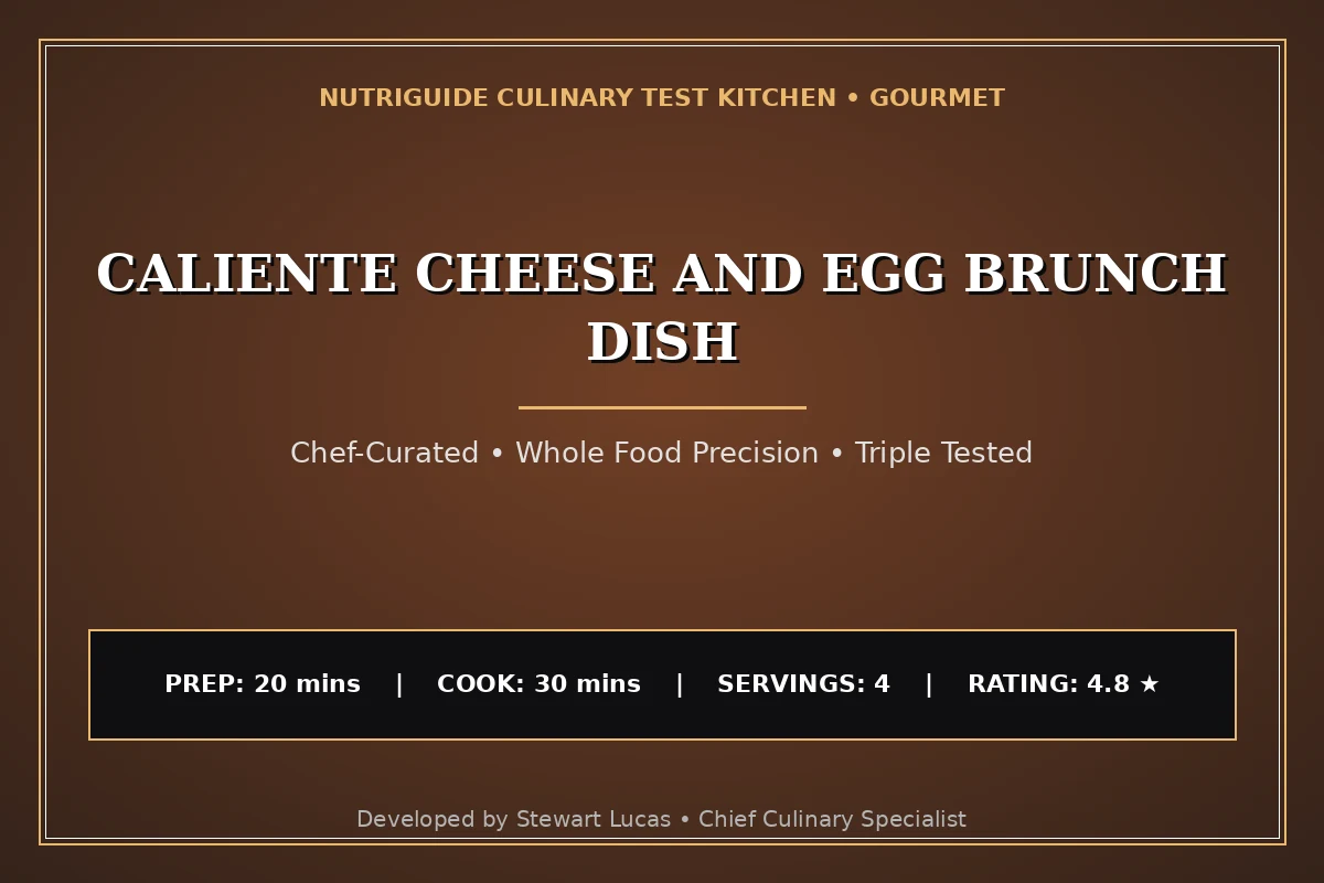 Caliente Cheese And Egg Brunch Dish