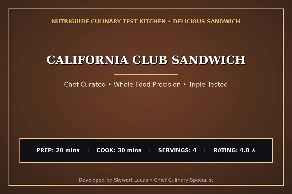 California Club Sandwich