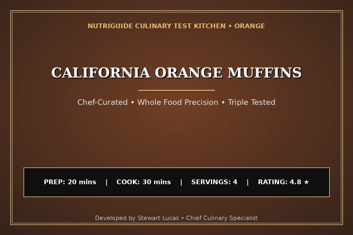California Orange Muffins