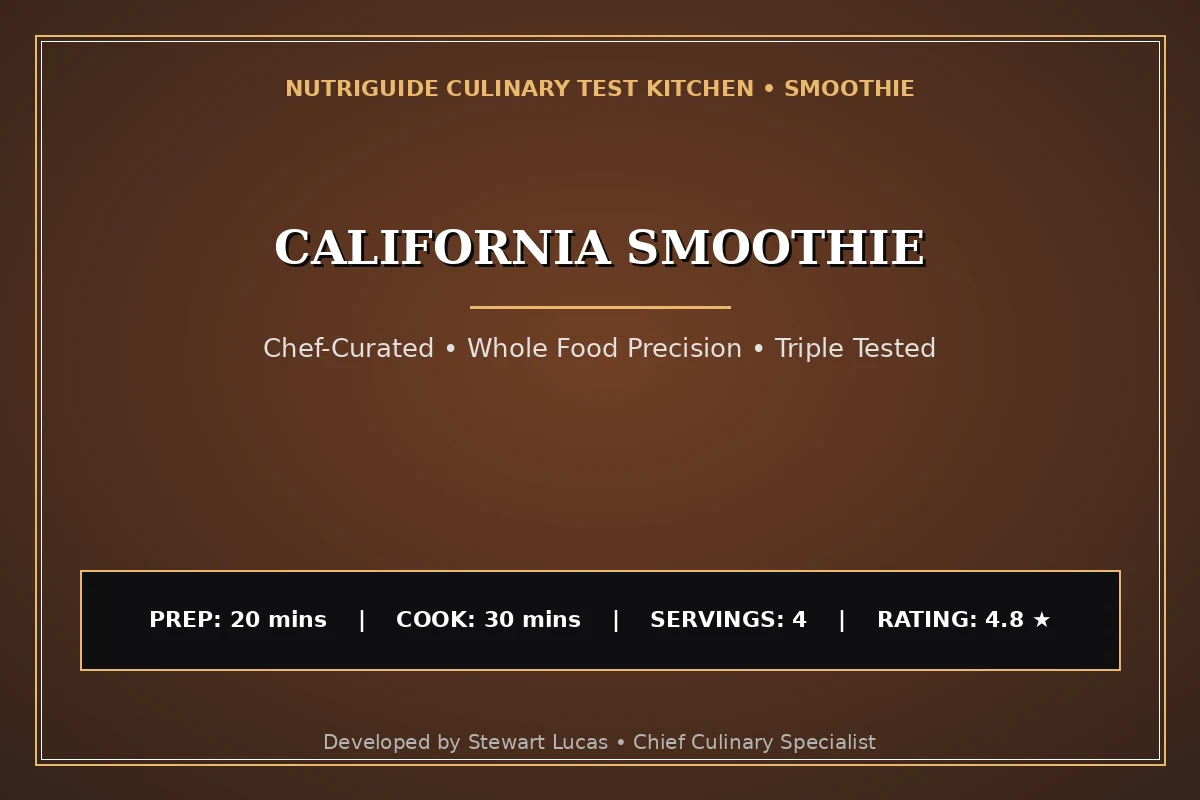 California Smoothie