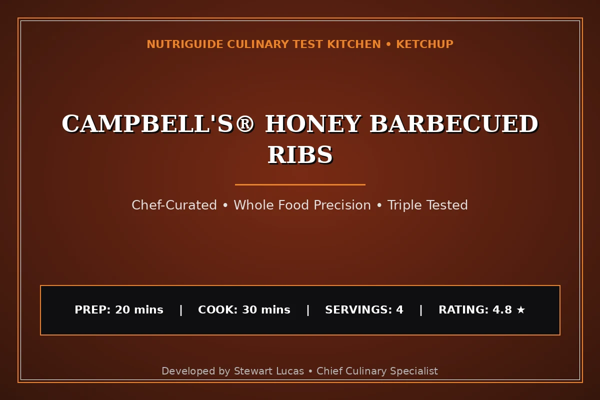 Campbell'S® Honey Barbecued Ribs