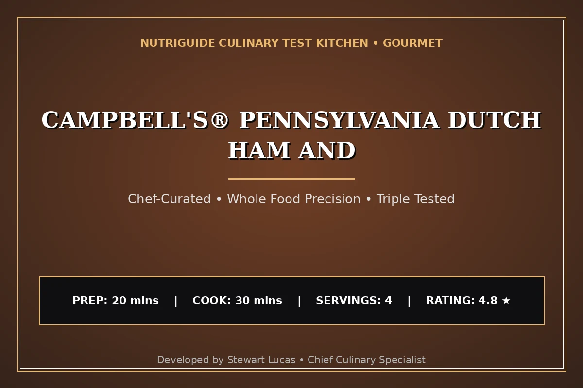 Campbell'S® Pennsylvania Dutch Ham And