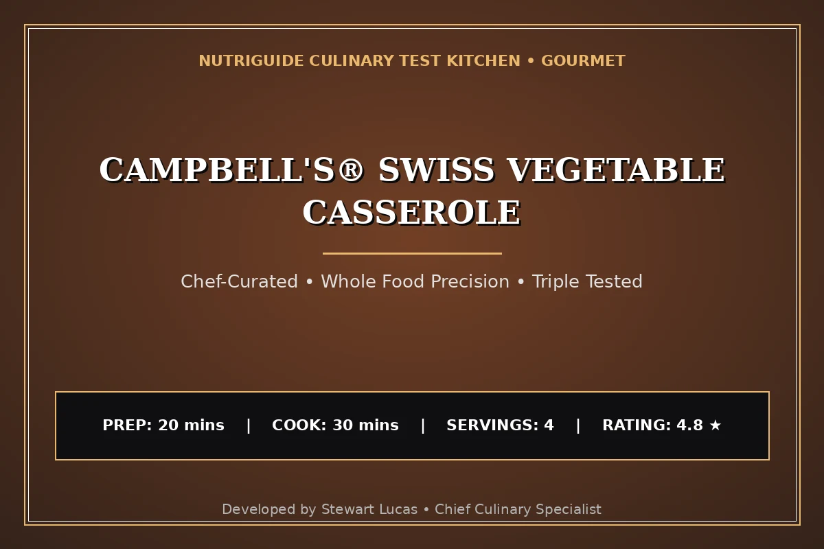 Campbell'S® Swiss Vegetable Casserole