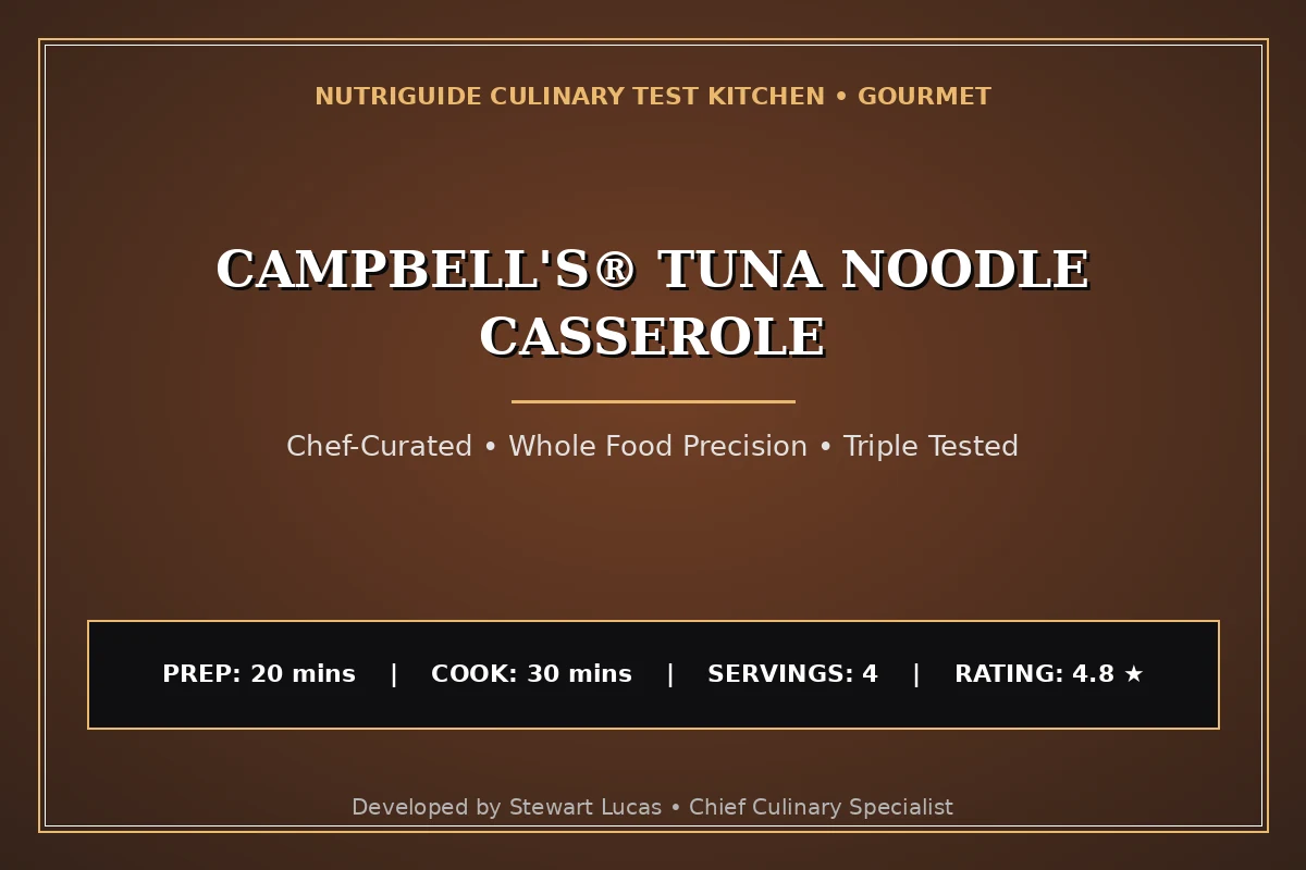 Campbell'S® Tuna Noodle Casserole