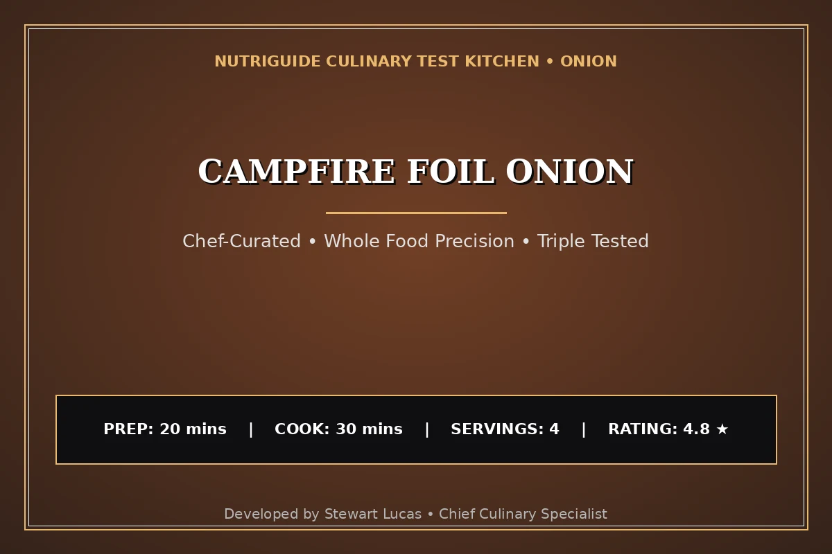 Campfire Foil Onion