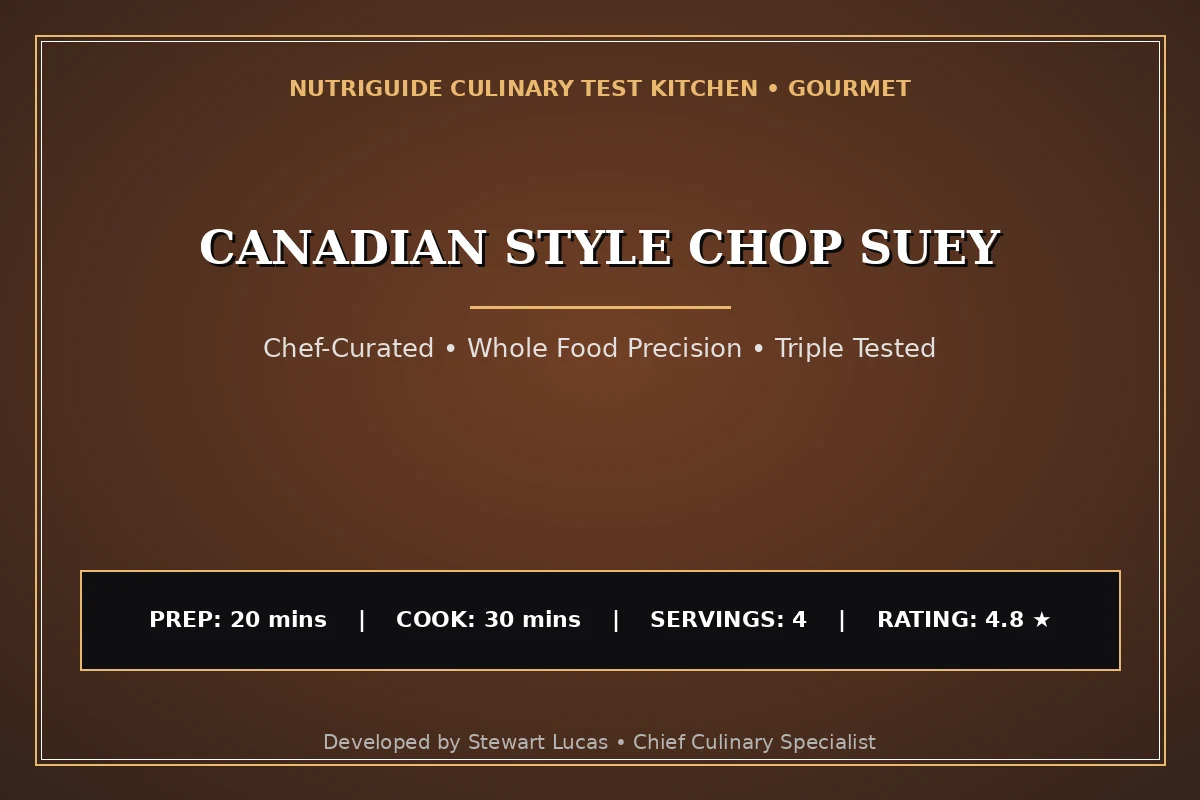 Canadian Style Chop Suey