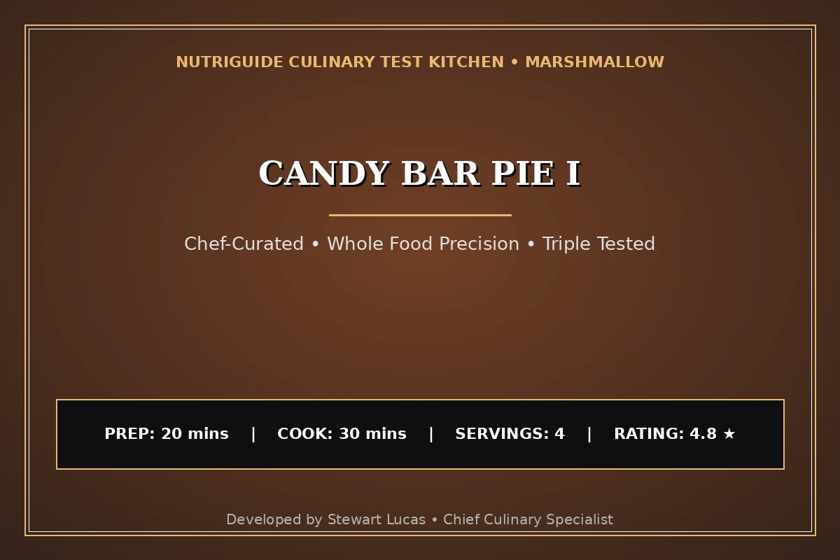 Candy Bar Pie I