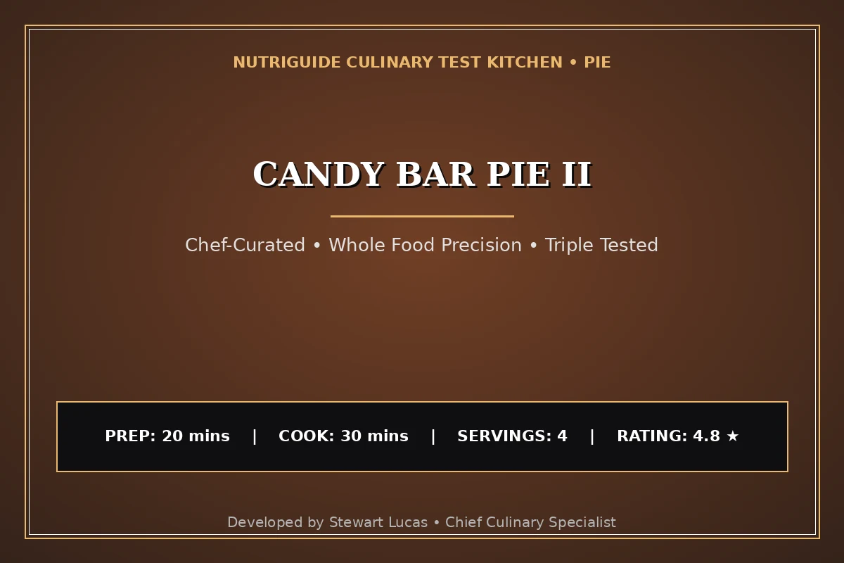 Candy Bar Pie Ii