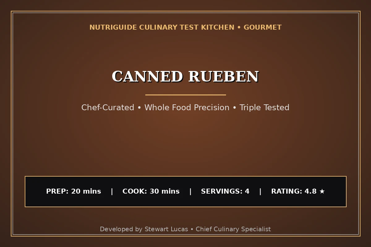 Canned Rueben